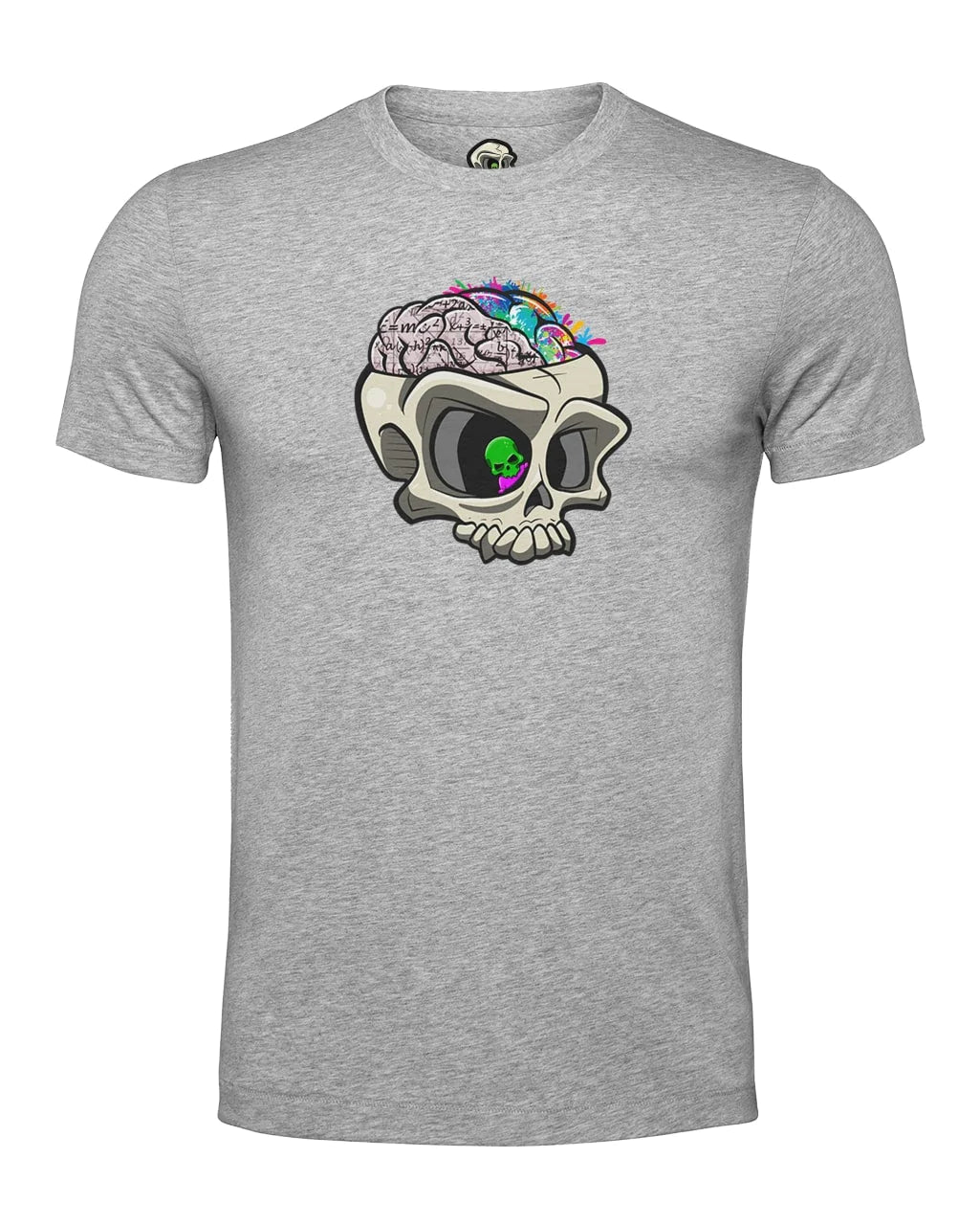 Heather GreyADHD Mental Health Awareness T-Shirt By Unsubtle Skulls