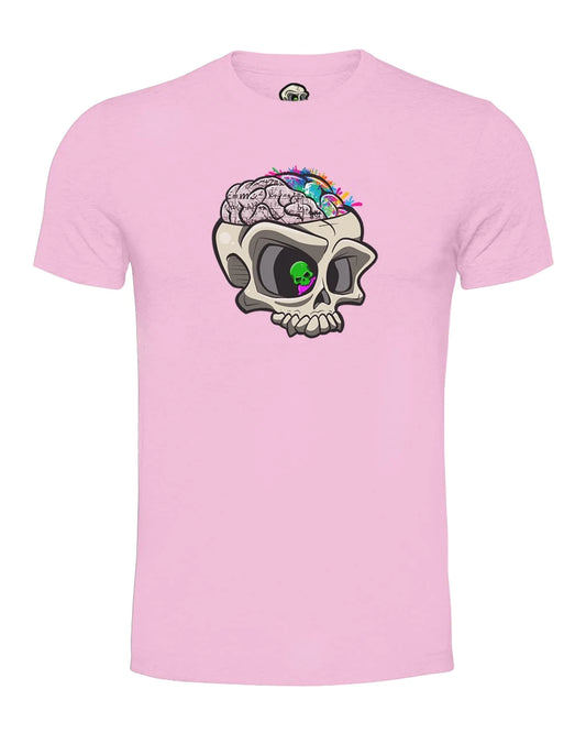 Pink ADHD Mental Health Awareness T-Shirt By Unsubtle Skulls