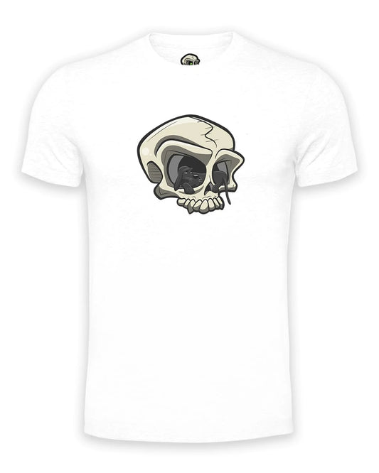 Depression Skull Mental Health Awareness T-Shirt By Unsubtle Skulls
