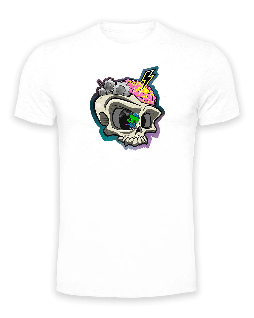 Epilepsy Skull T-shirt / Mental Health Awareness
