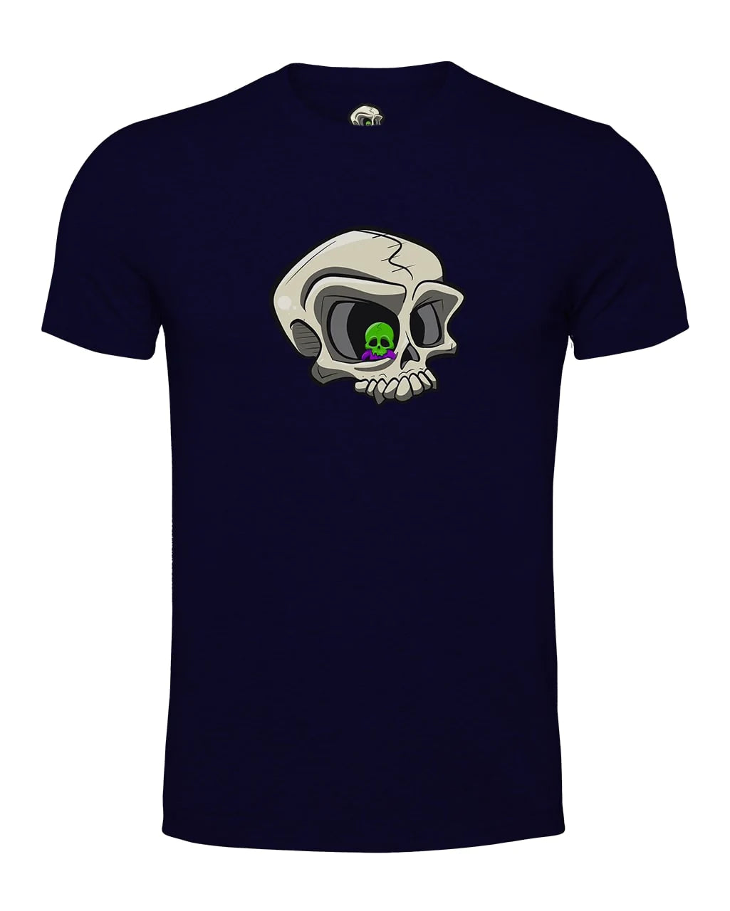 Original Skull Mental Health Awareness T-Shirt By Unsubtle Skulls