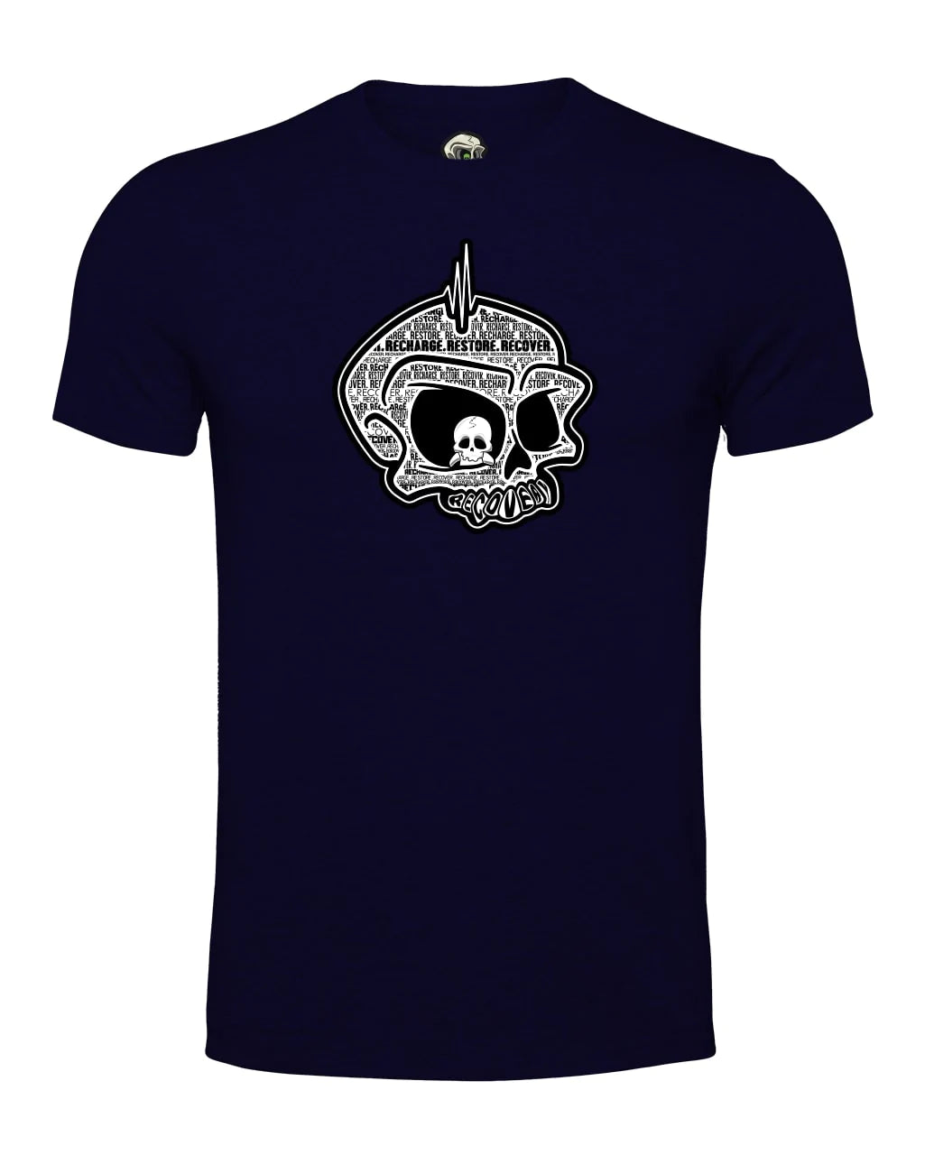 Recovery Mental Health Awareness T-Shirt By Unsubtle Skulls