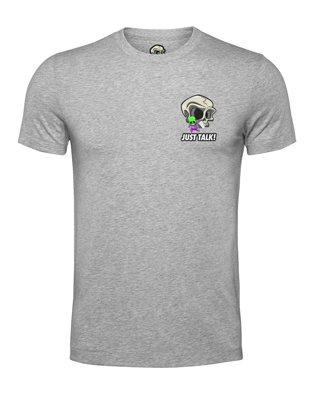 Just Talk Mental Health Awareness T-Shirt By Unsubtle Skulls