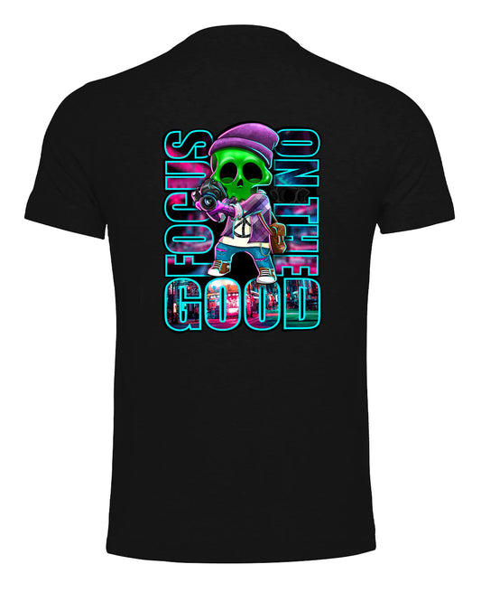 Focus On The Good T-Shirt By Unsubtle Skulls