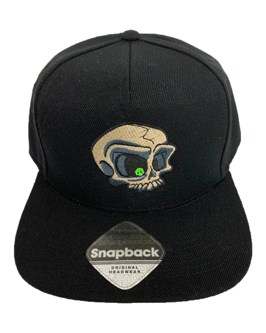 Original Skull Mental Health Awareness Snapback Cap By Unsubtle Skulls