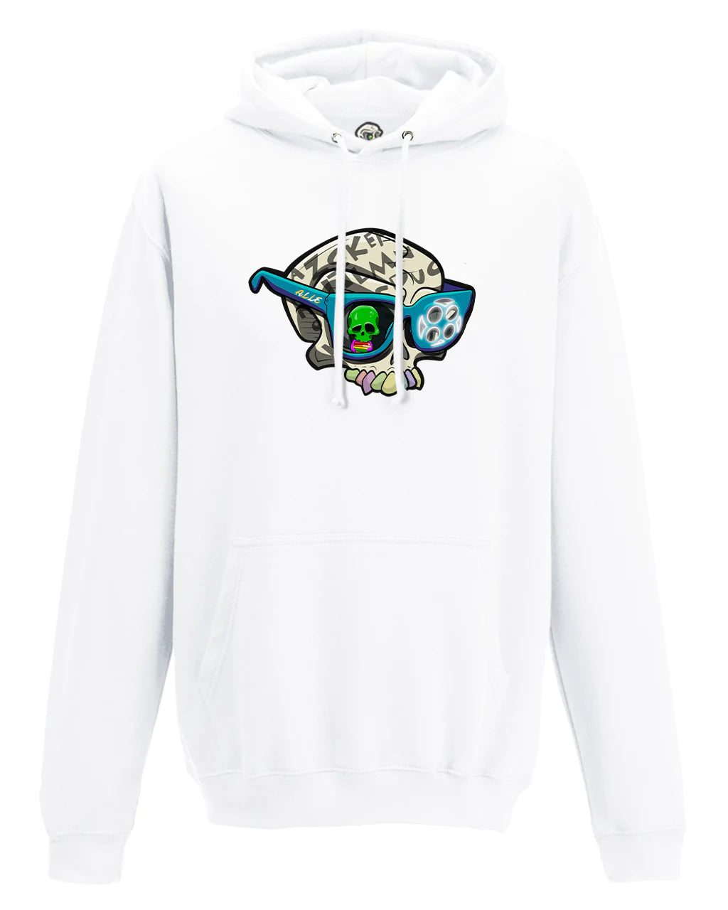 Dyslexia Mental Health Awareness Hoodie By Unsubtle Skulls