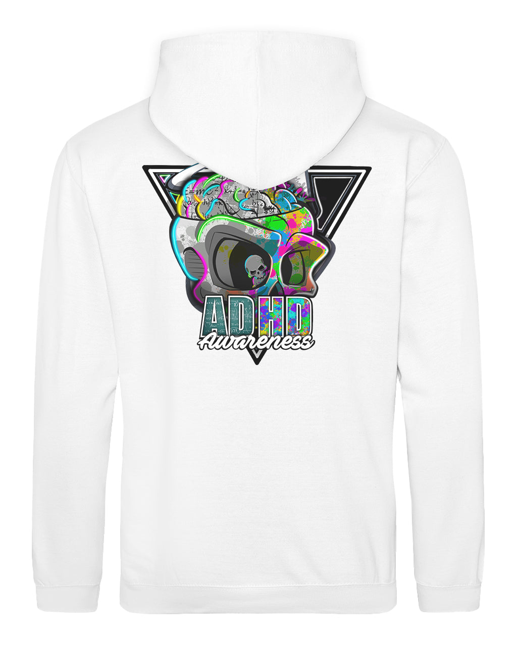 ADHD Reworked Back Hoodie / Neurodiversity Awareness