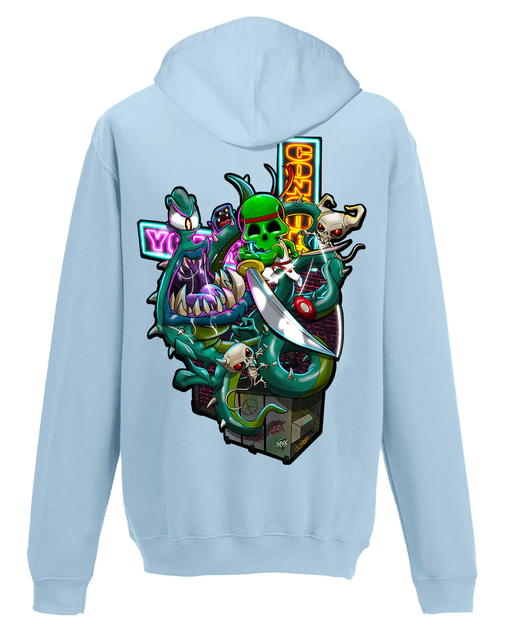 Conquer Your Demons Street A-Wear Hoodie / Mental Health Awareness