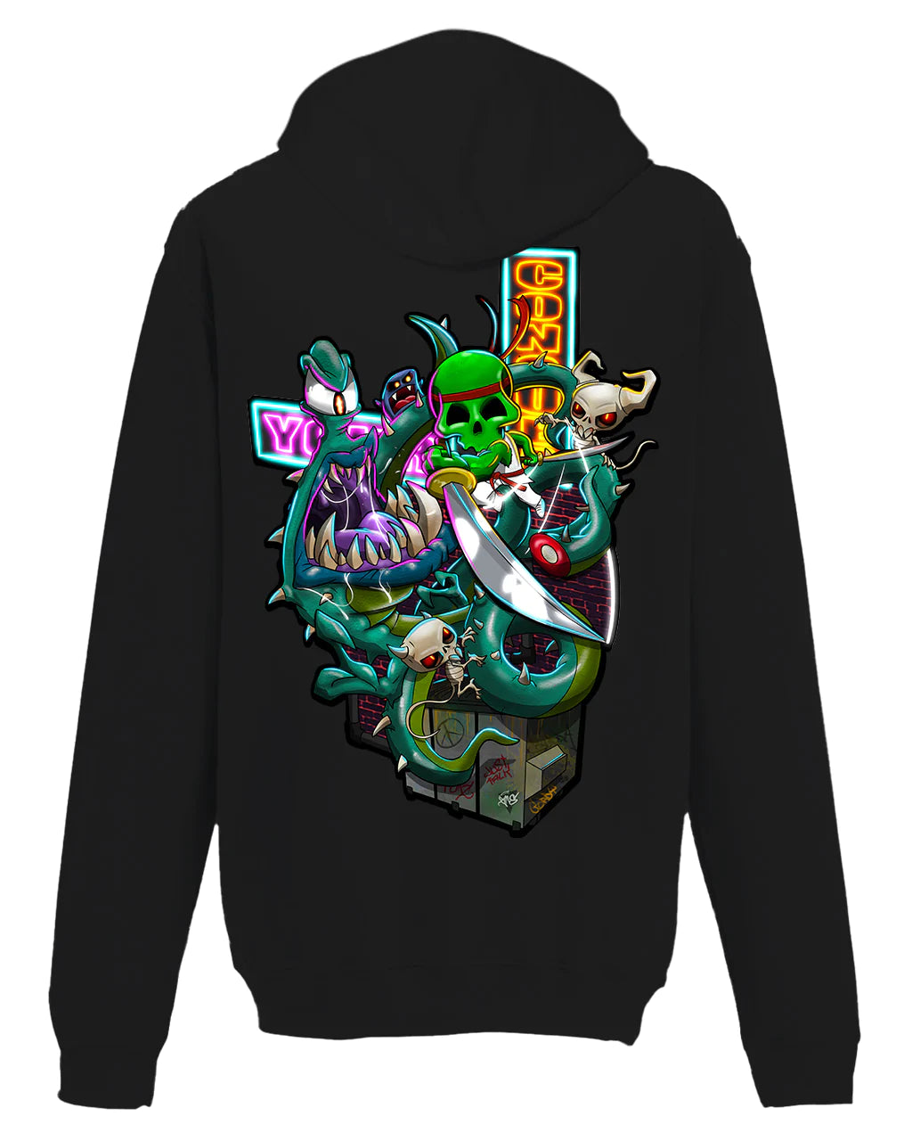 Conquer Your Demons Street A-Wear Hoodie / Mental Health Awareness