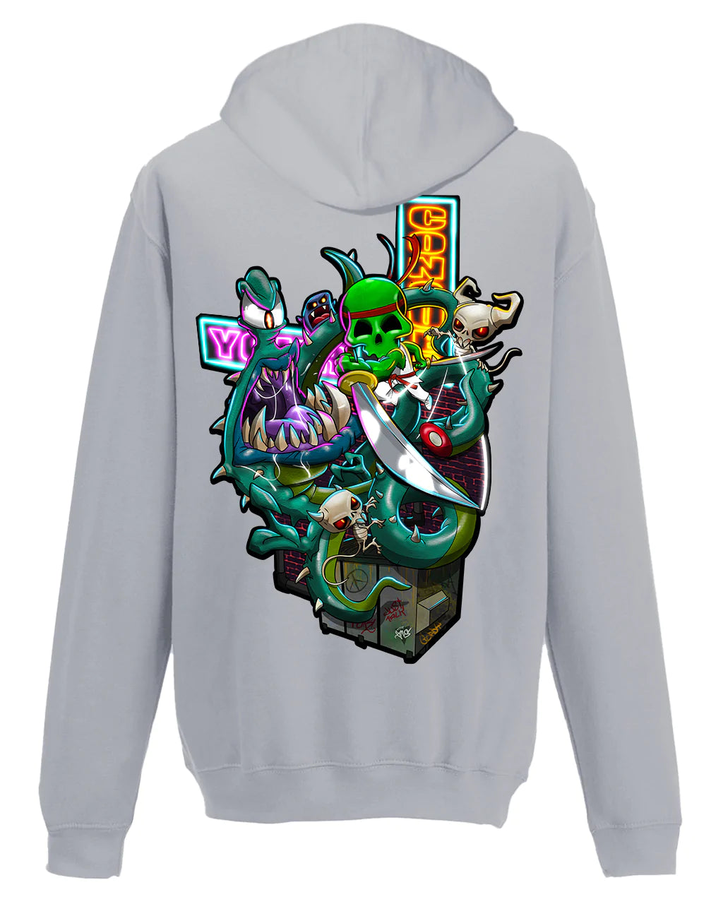 Conquer Your Demons Street A-Wear Hoodie / Mental Health Awareness