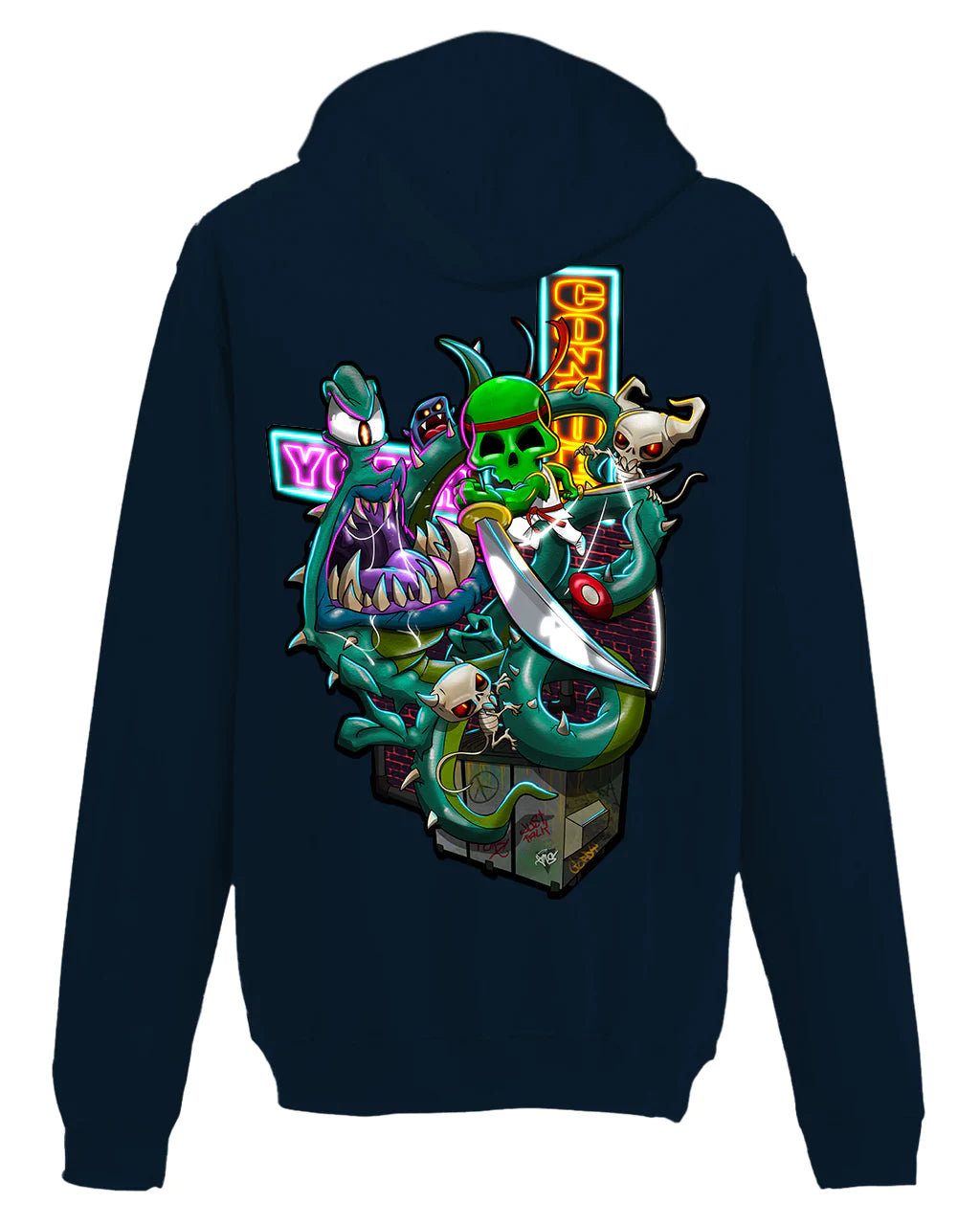 Conquer Your Demons Street A-Wear Hoodie / Mental Health Awareness