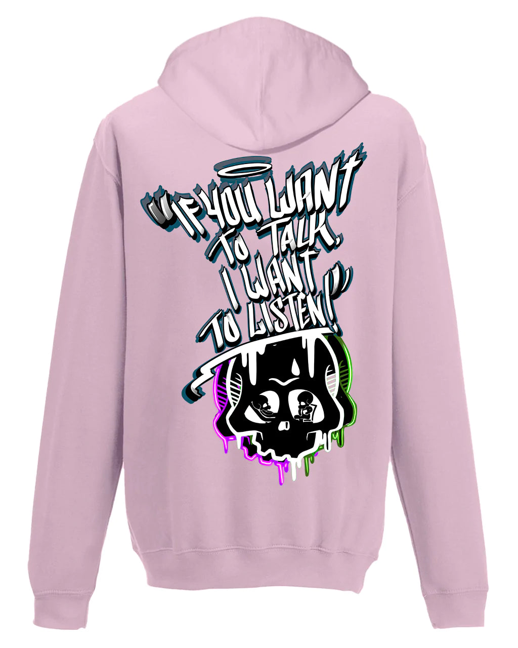 I Want To Listen Street A-Wear Hoodie / Mental Health Awareness