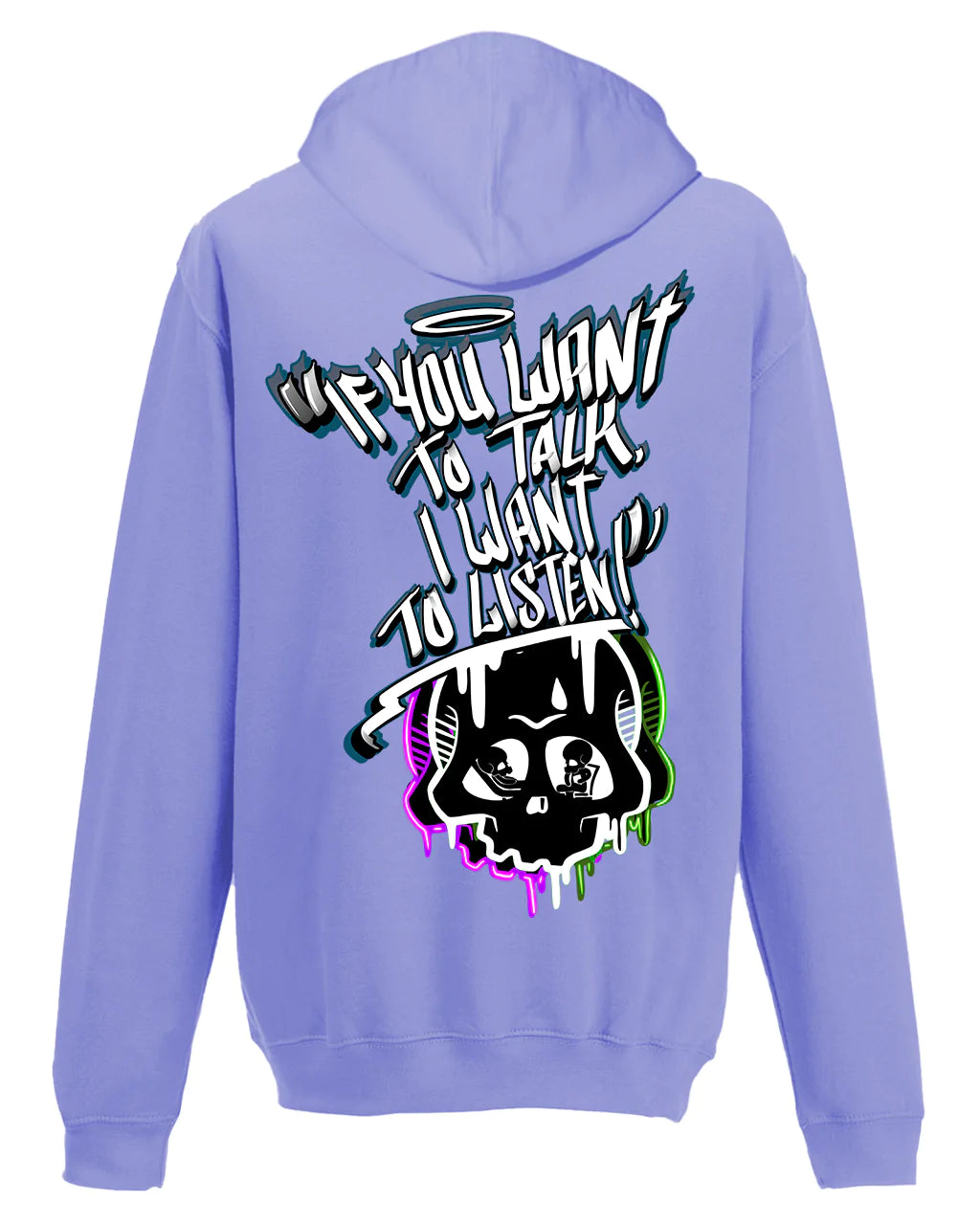 I Want To Listen Street A-Wear Hoodie / Mental Health Awareness