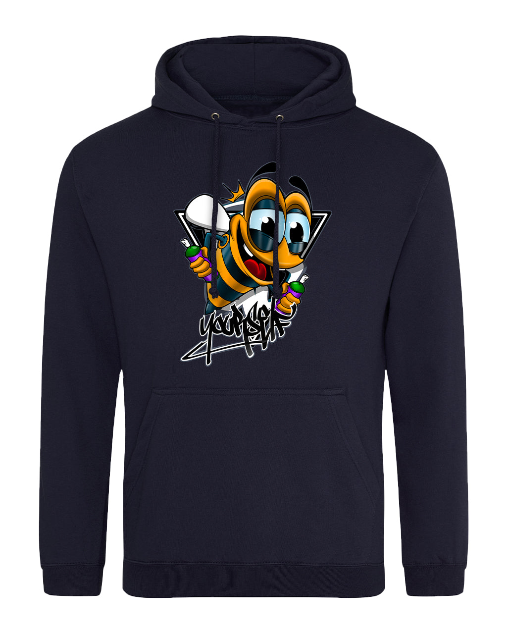 Bee Yourself Front Hoodie / Mental Health Awareness