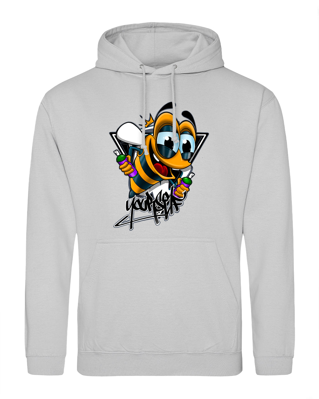 Bee Yourself Front Hoodie / Mental Health Awareness