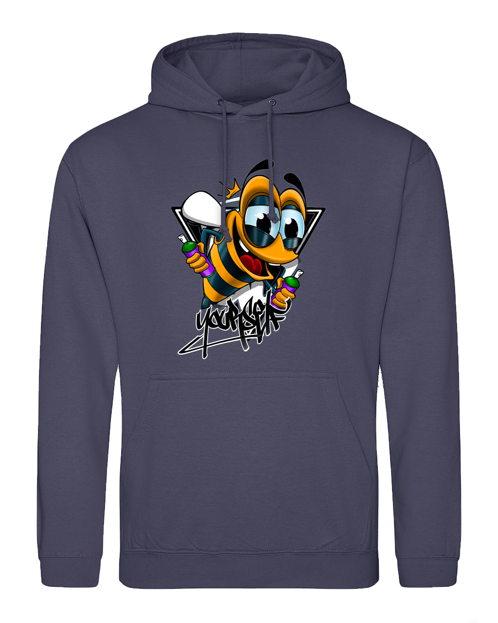 Bee Yourself Front Hoodie / Mental Health Awareness
