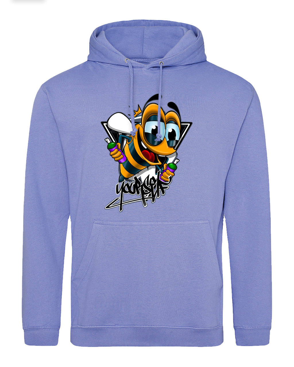 Bee Yourself Front Hoodie / Mental Health Awareness