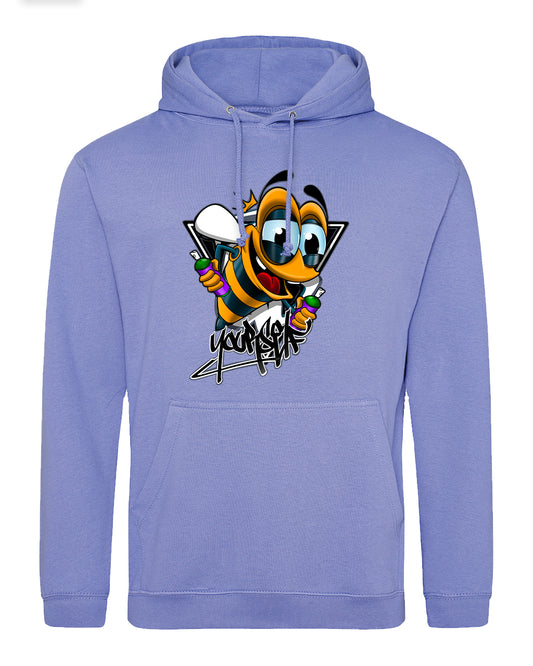 Bee Yourself Front Hoodie / Mental Health Awareness