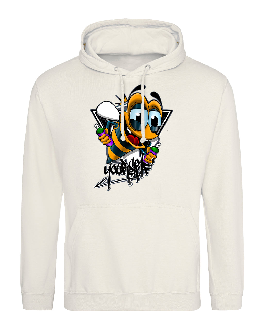 Bee Yourself Front Hoodie / Mental Health Awareness