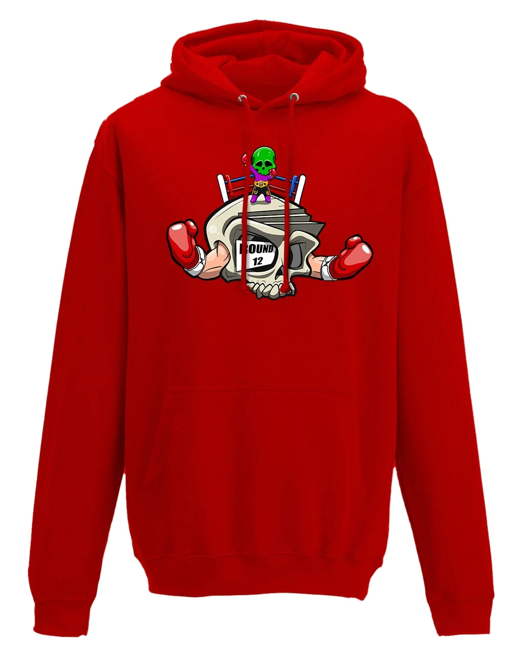 Boxing Mental Health Awareness Hoodie By Unsubtle Skulls