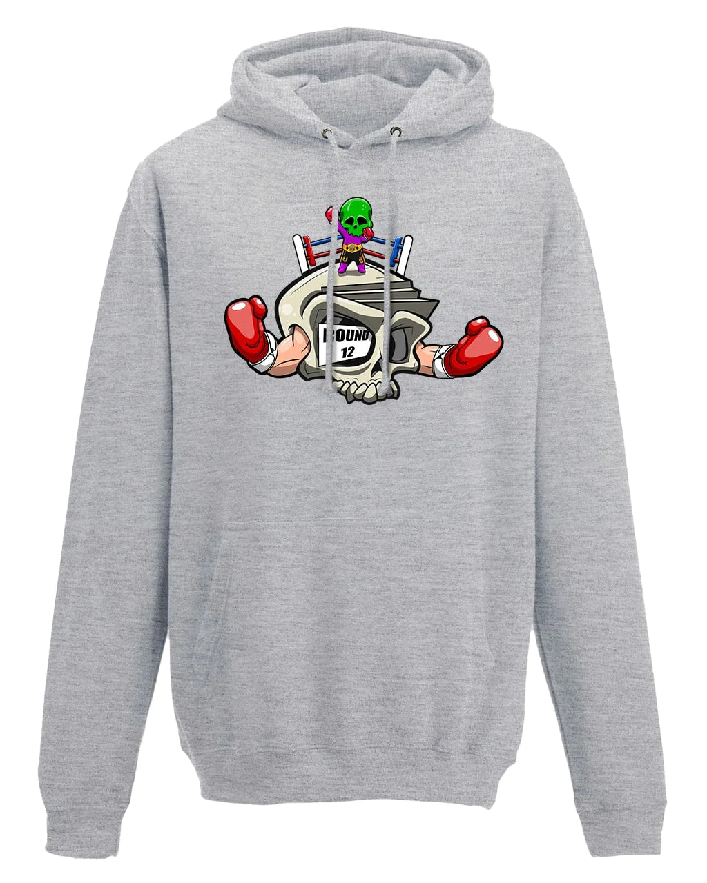 Boxing Mental Health Awareness Hoodie By Unsubtle Skulls