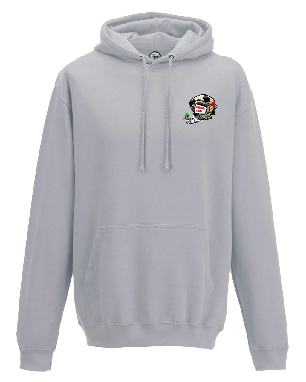 Moondust Anti Racism Awareness Hoodie By Unsubtle Skulls