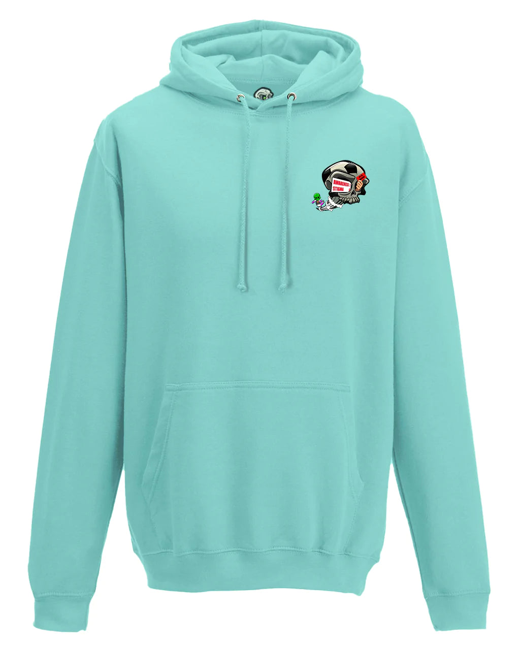Peppermint Anti Racism Awareness Hoodie By Unsubtle Skulls