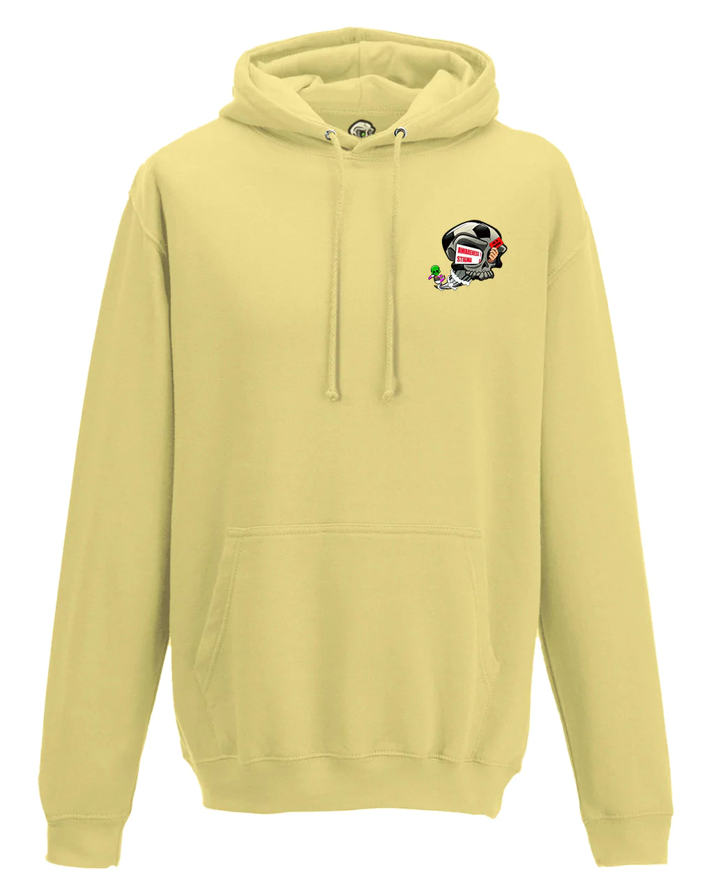 Sherbet Lemon Anti Racism Awareness Hoodie By Unsubtle Skulls