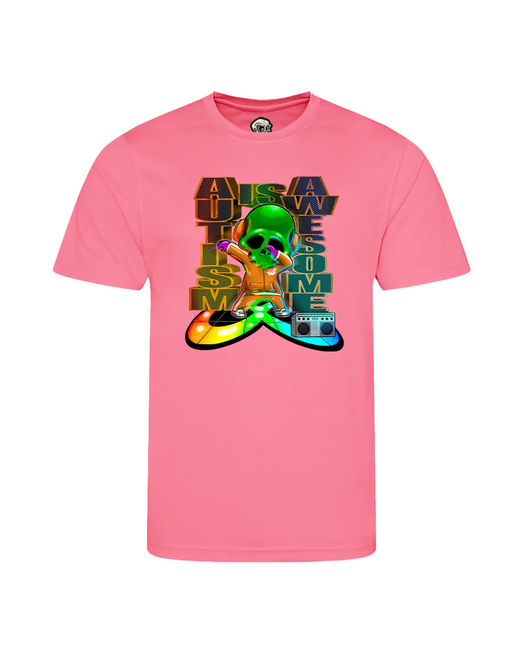 Kids Autism Mental Health Awareness T-Shirt By Unsubtle Skulls