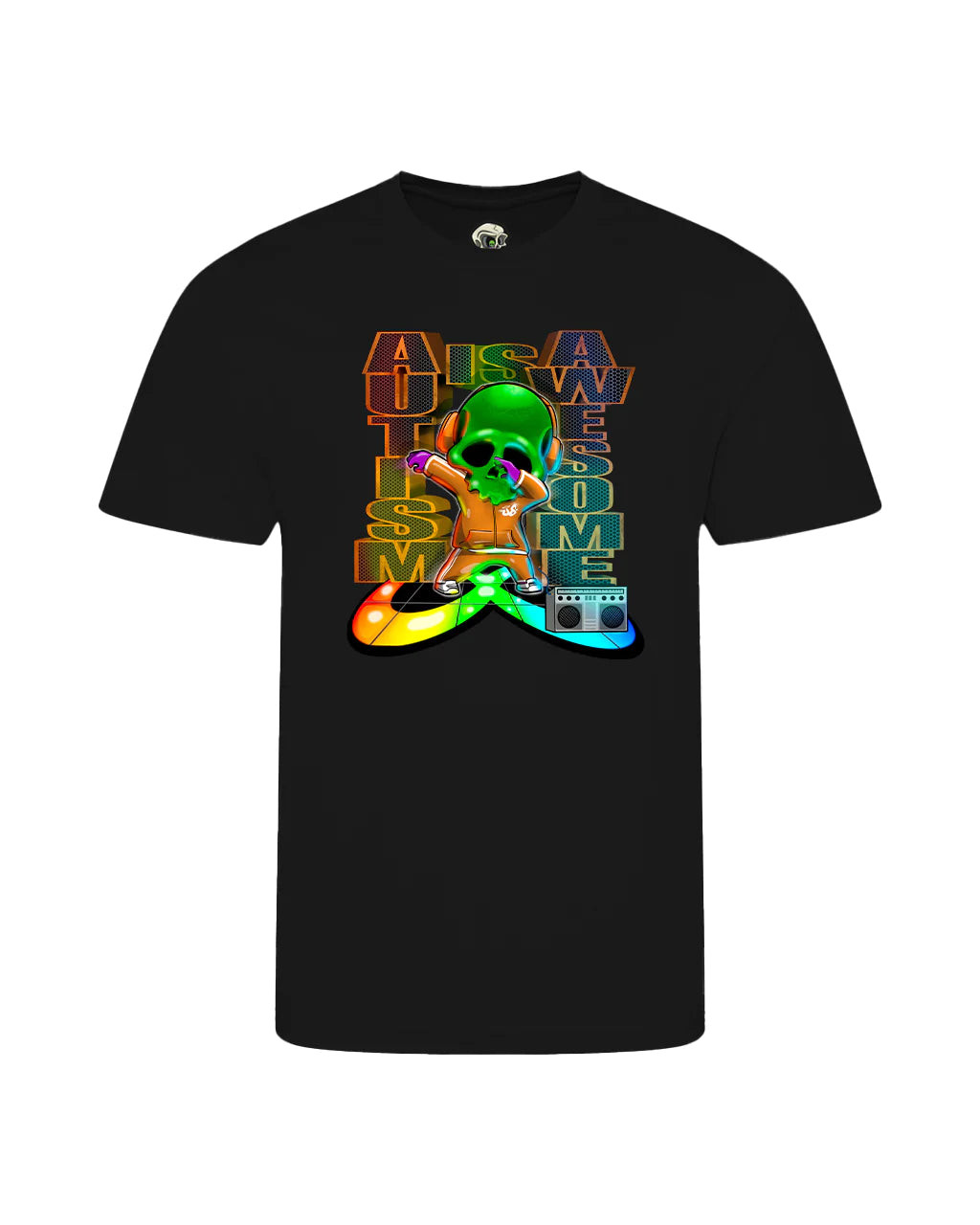 Kids Autism Mental Health Awareness T-Shirt By Unsubtle Skulls