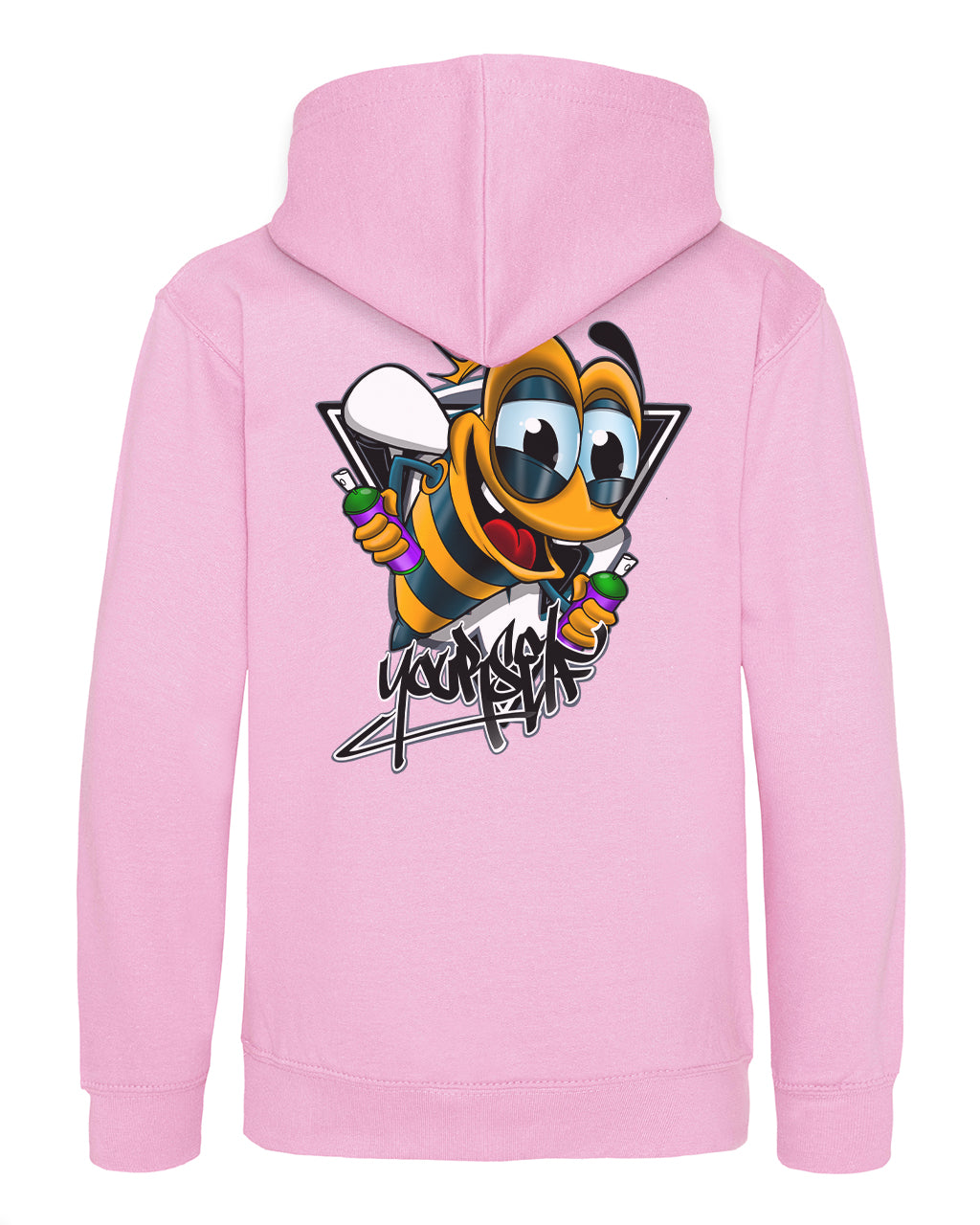 Kids Bee Yourself Back Hoodie / Mental Health Awareness