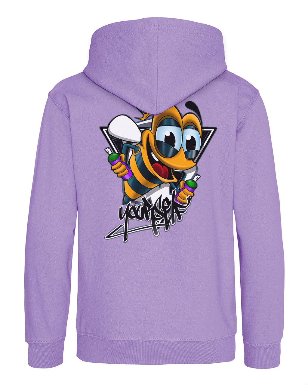 Kids Bee Yourself Back Hoodie / Mental Health Awareness