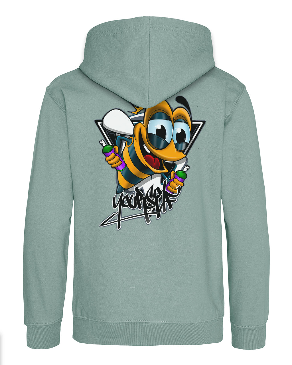 Kids Bee Yourself Back Hoodie / Mental Health Awareness