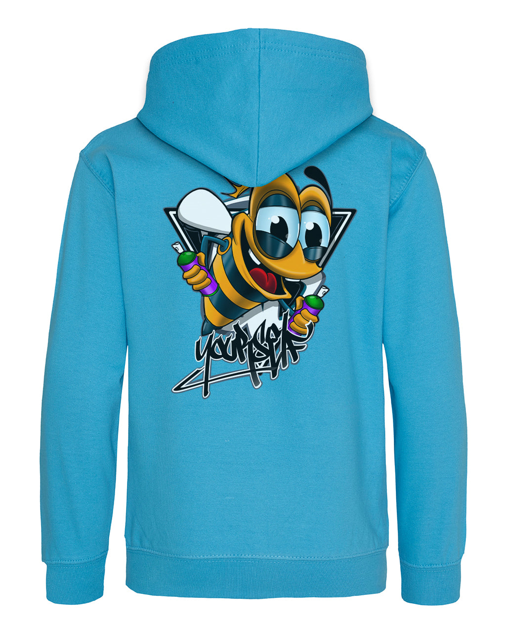 Kids Bee Yourself Back Hoodie / Mental Health Awareness