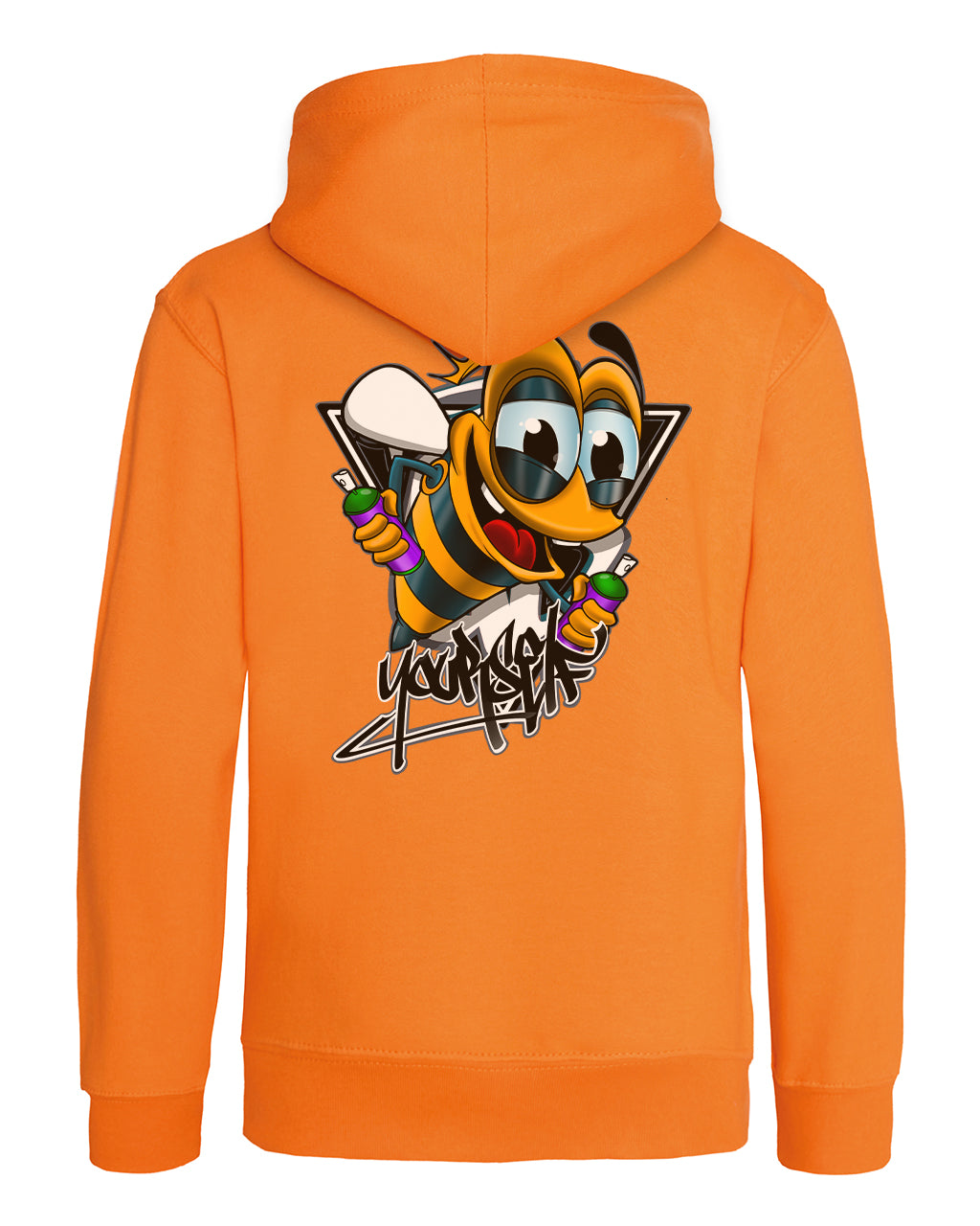 Kids Bee Yourself Back Hoodie / Mental Health Awareness