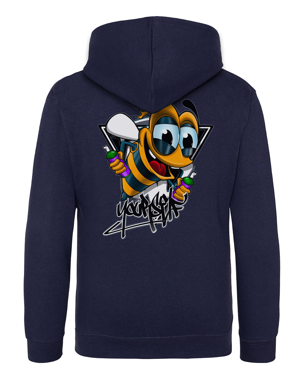 Kids Bee Yourself Back Hoodie / Mental Health Awareness