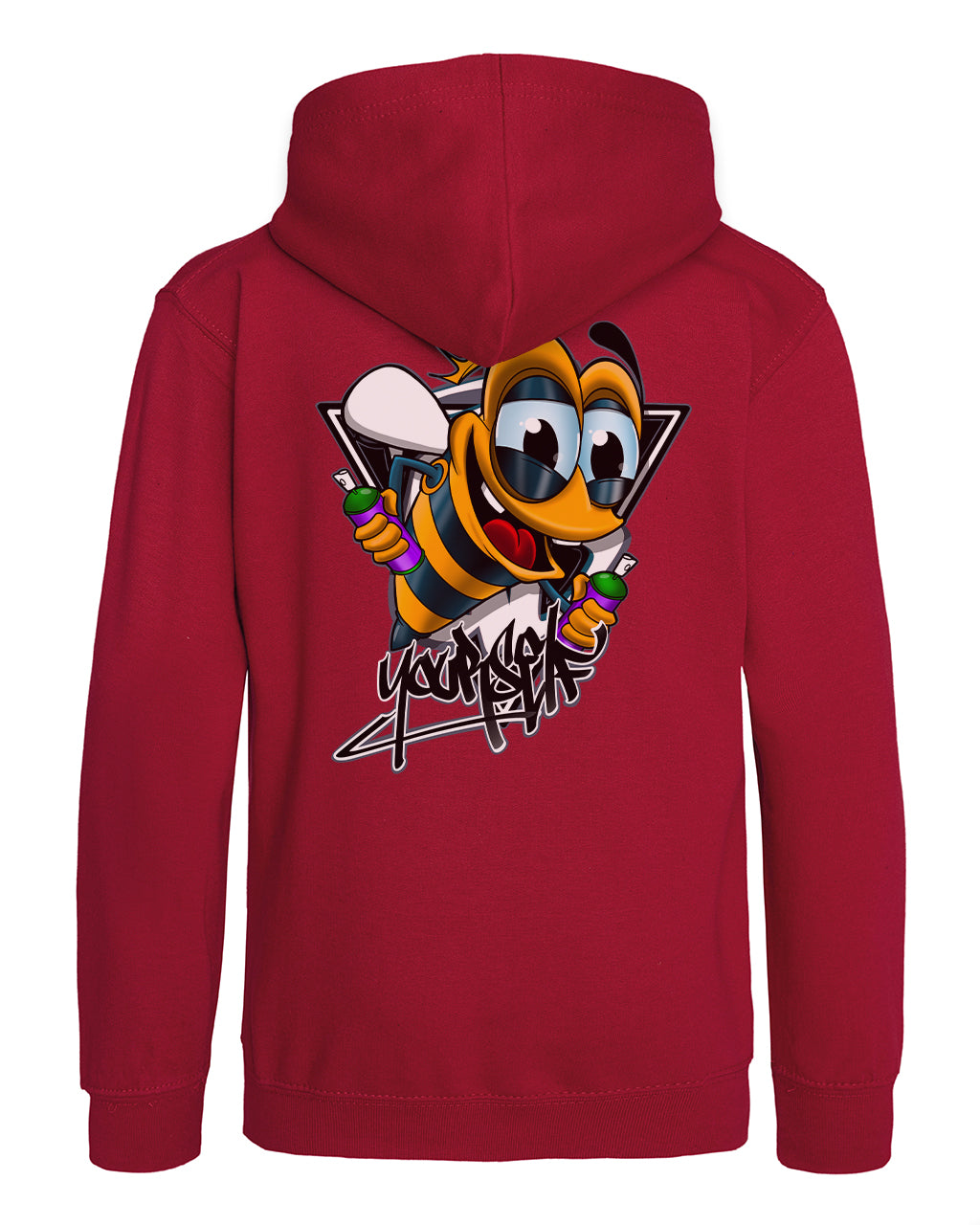 Kids Bee Yourself Back Hoodie / Mental Health Awareness