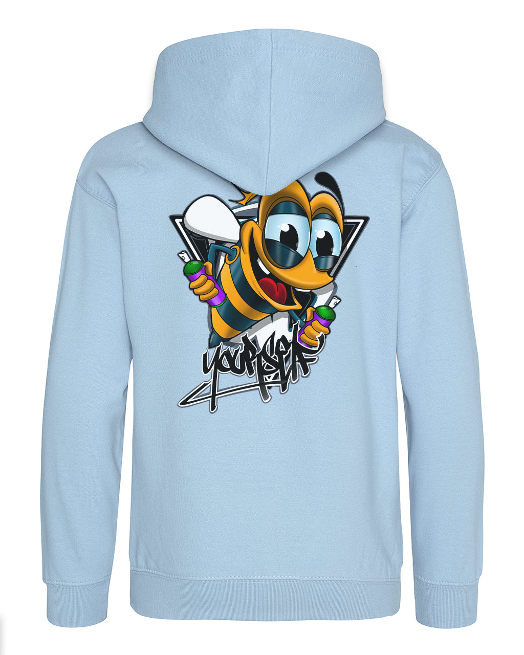 Kids Bee Yourself Back Hoodie / Mental Health Awareness