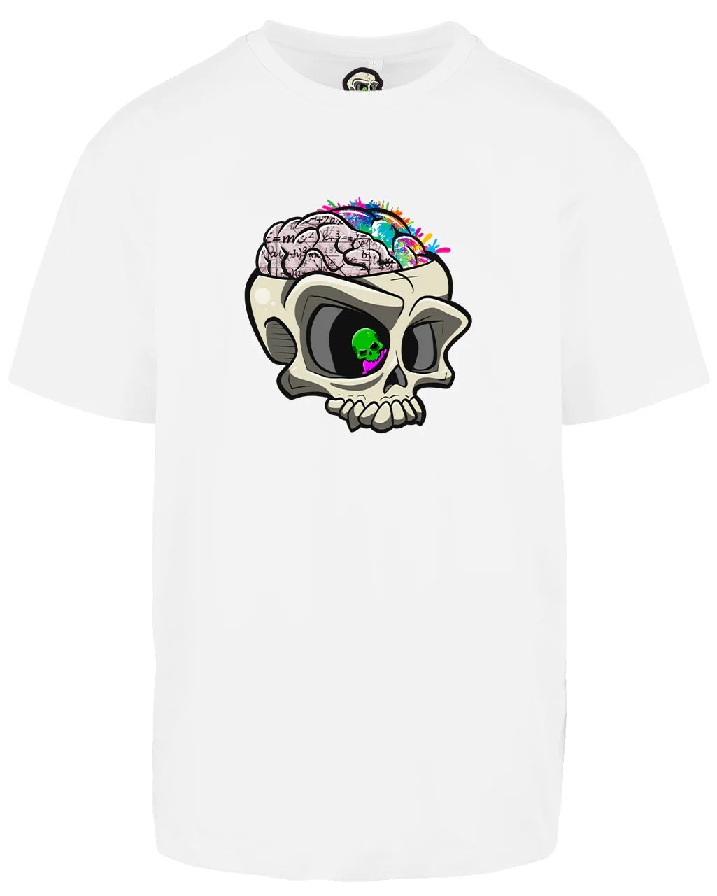 ADHD Skull Oversized T-Shirt