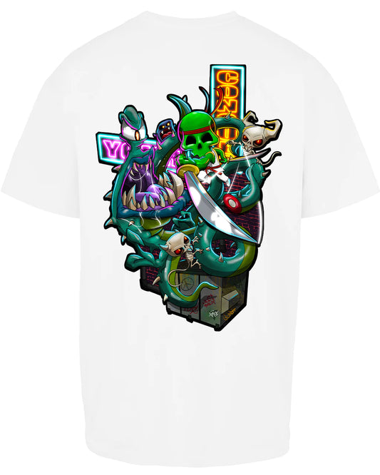 Conquer Your Demons Street A-Wear Oversized T-Shirt / Mental Health Awareness