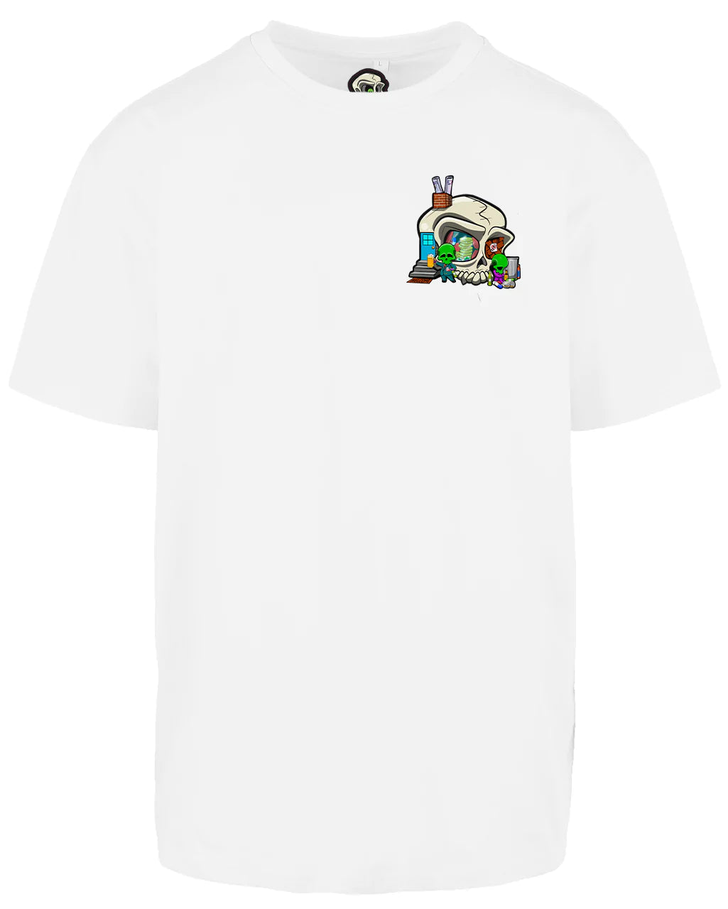 Addiction Awareness Left Breast Oversized T-Shirt