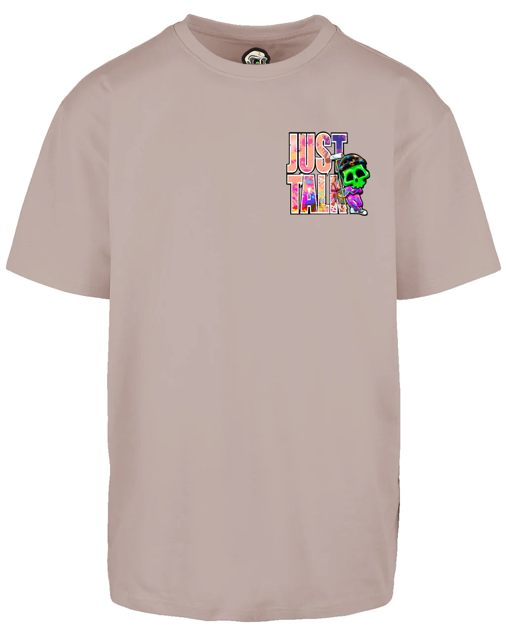 Just Talk Street A-Wear Oversized T-Shirt / Mental Health Awareness