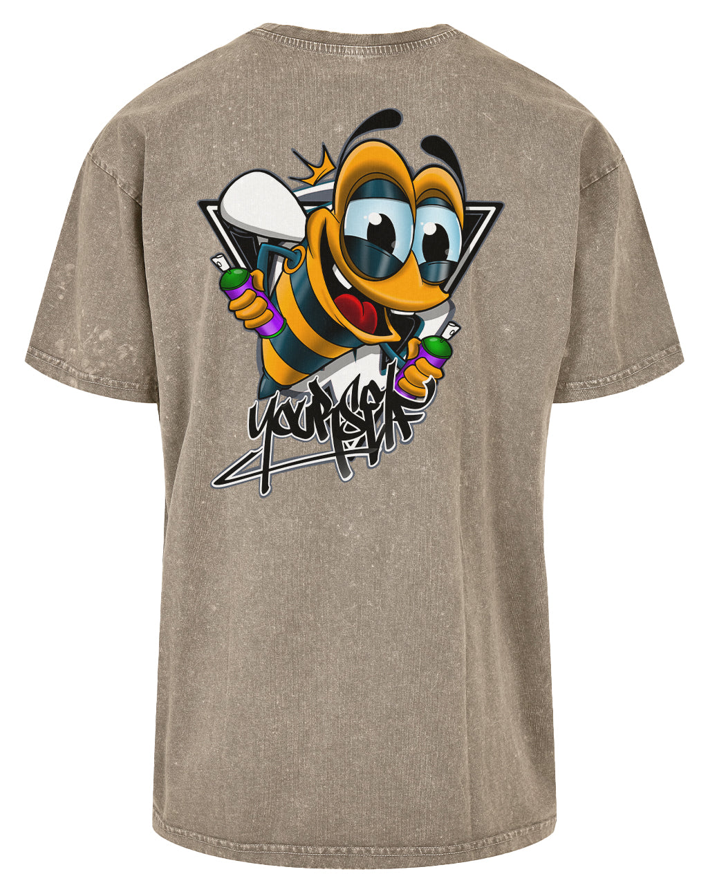 Bee Yourself Back Oversized T-Shirt / Mental Health Awareness