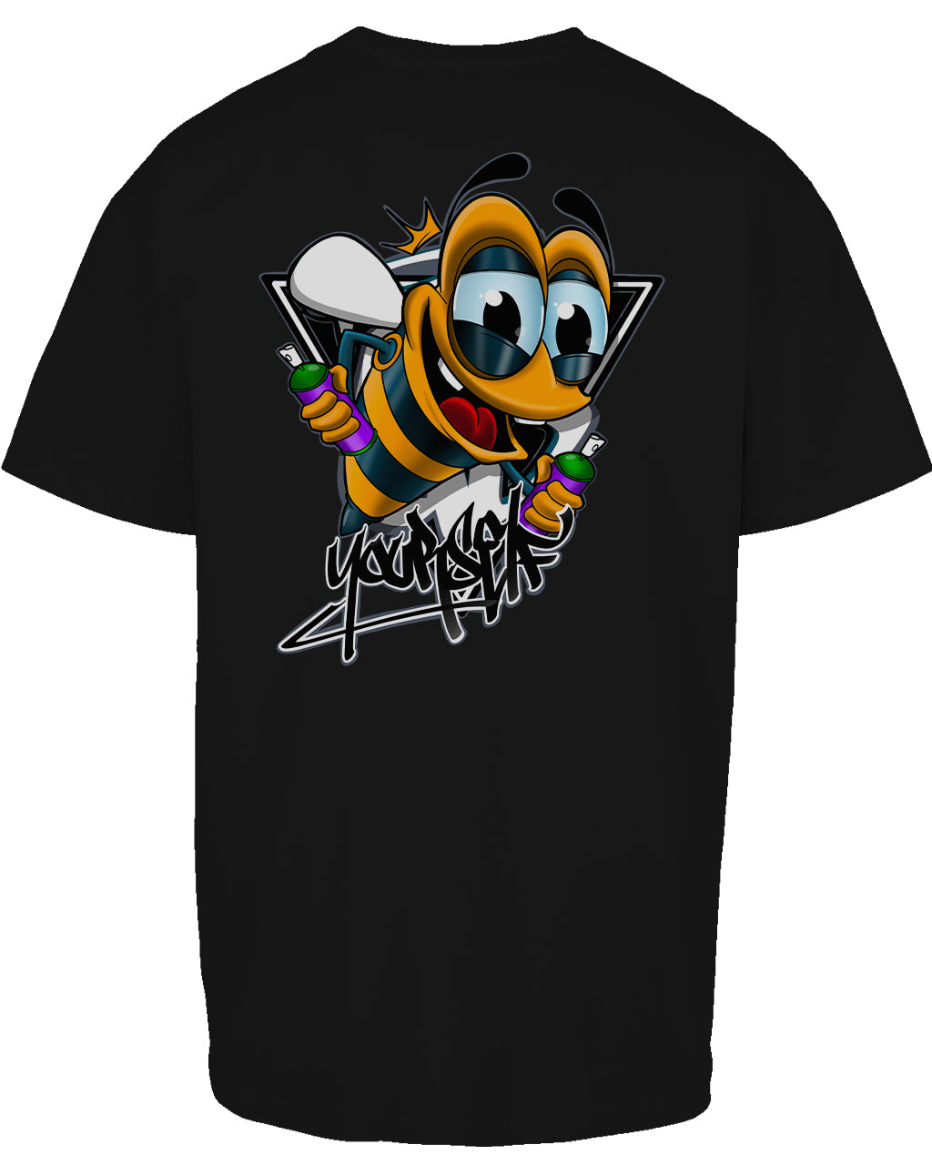 Bee Yourself Back Oversized T-Shirt / Mental Health Awareness