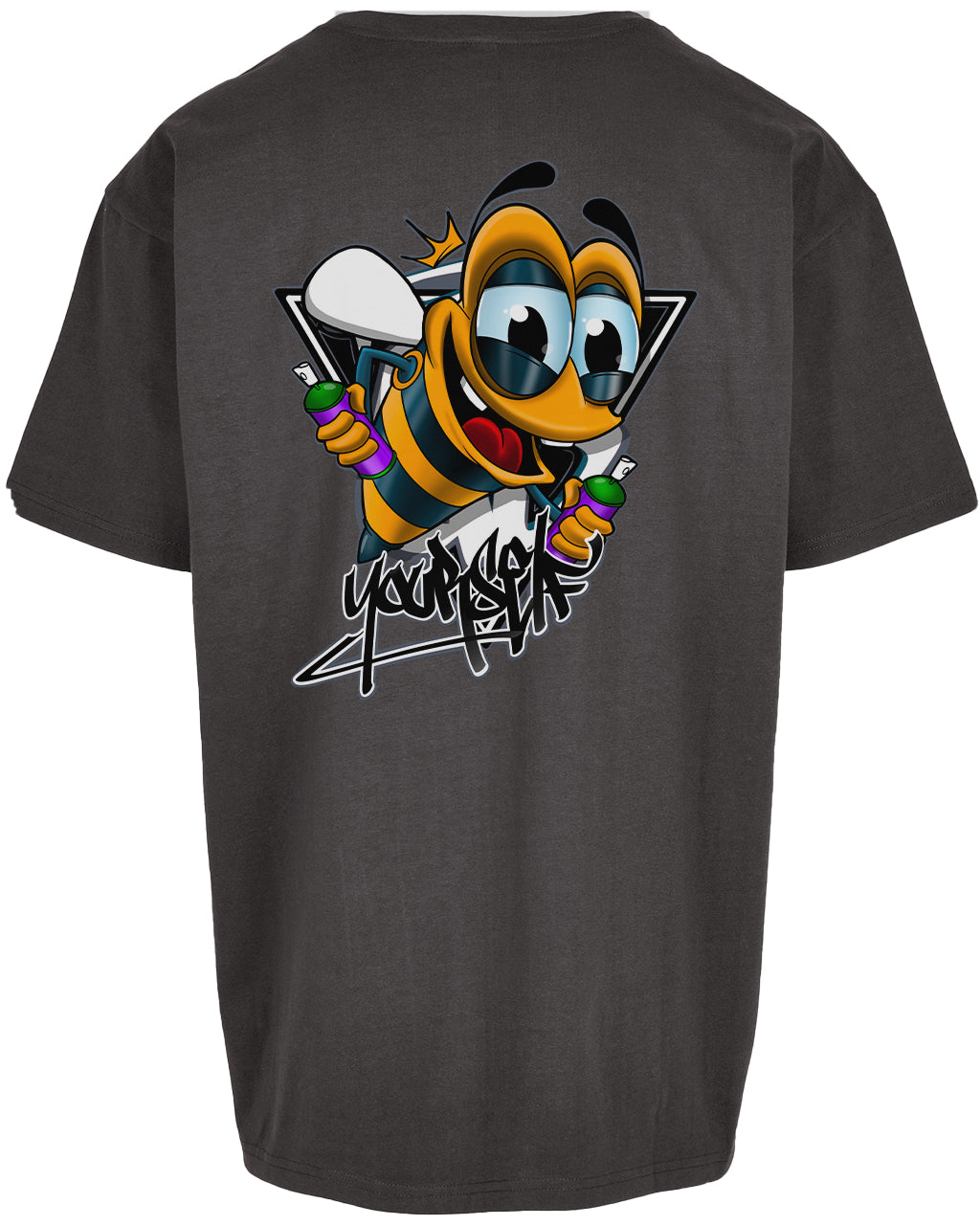 Bee Yourself Back Oversized T-Shirt / Mental Health Awareness