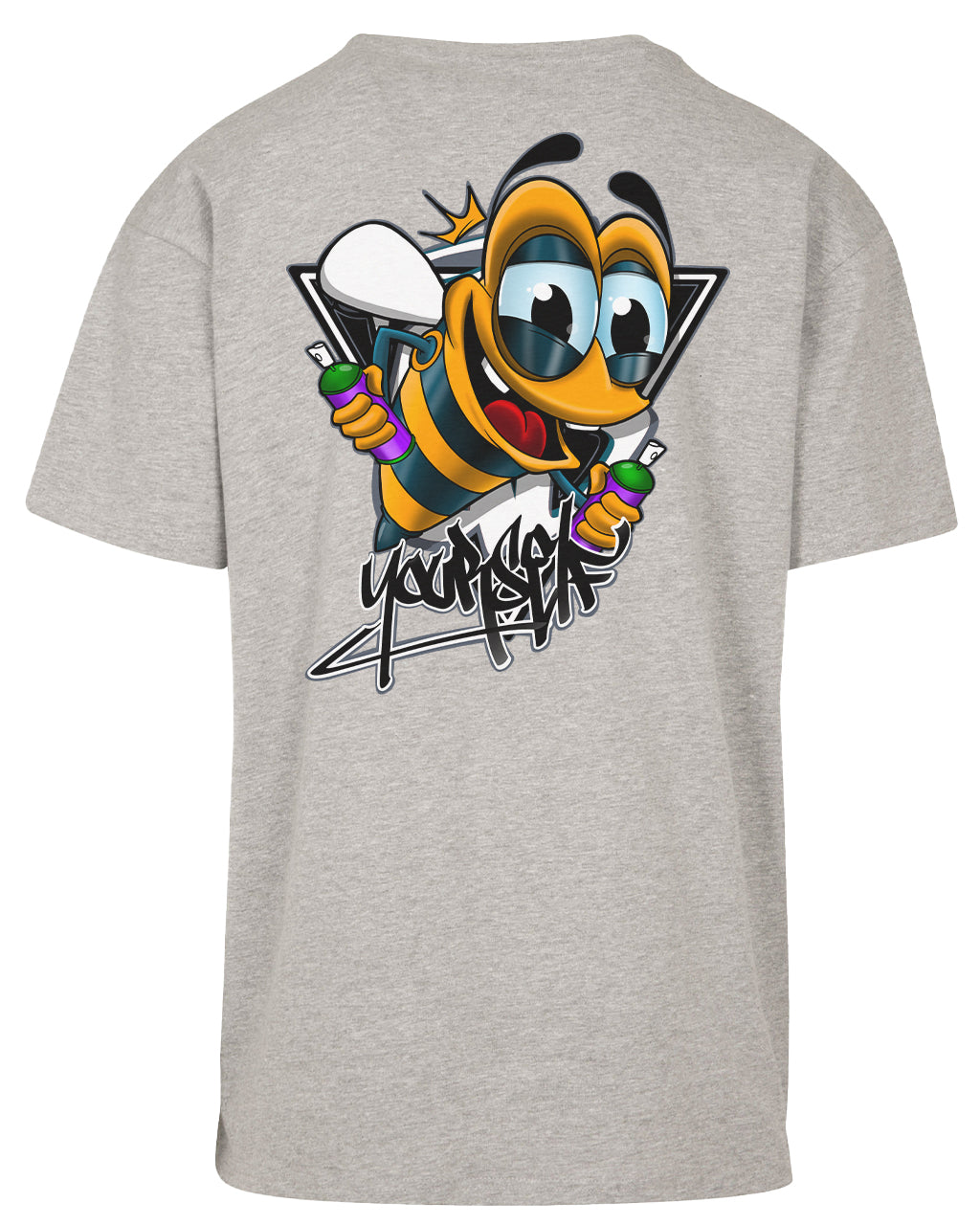 Bee Yourself Back Oversized T-Shirt / Mental Health Awareness