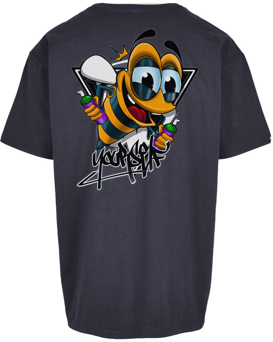 Bee Yourself Back Oversized T-Shirt / Mental Health Awareness