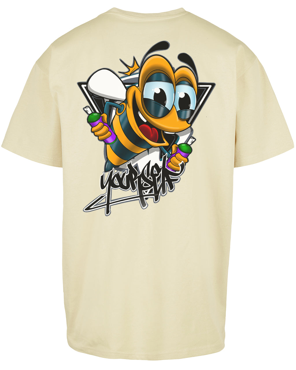 Bee Yourself Back Oversized T-Shirt / Mental Health Awareness