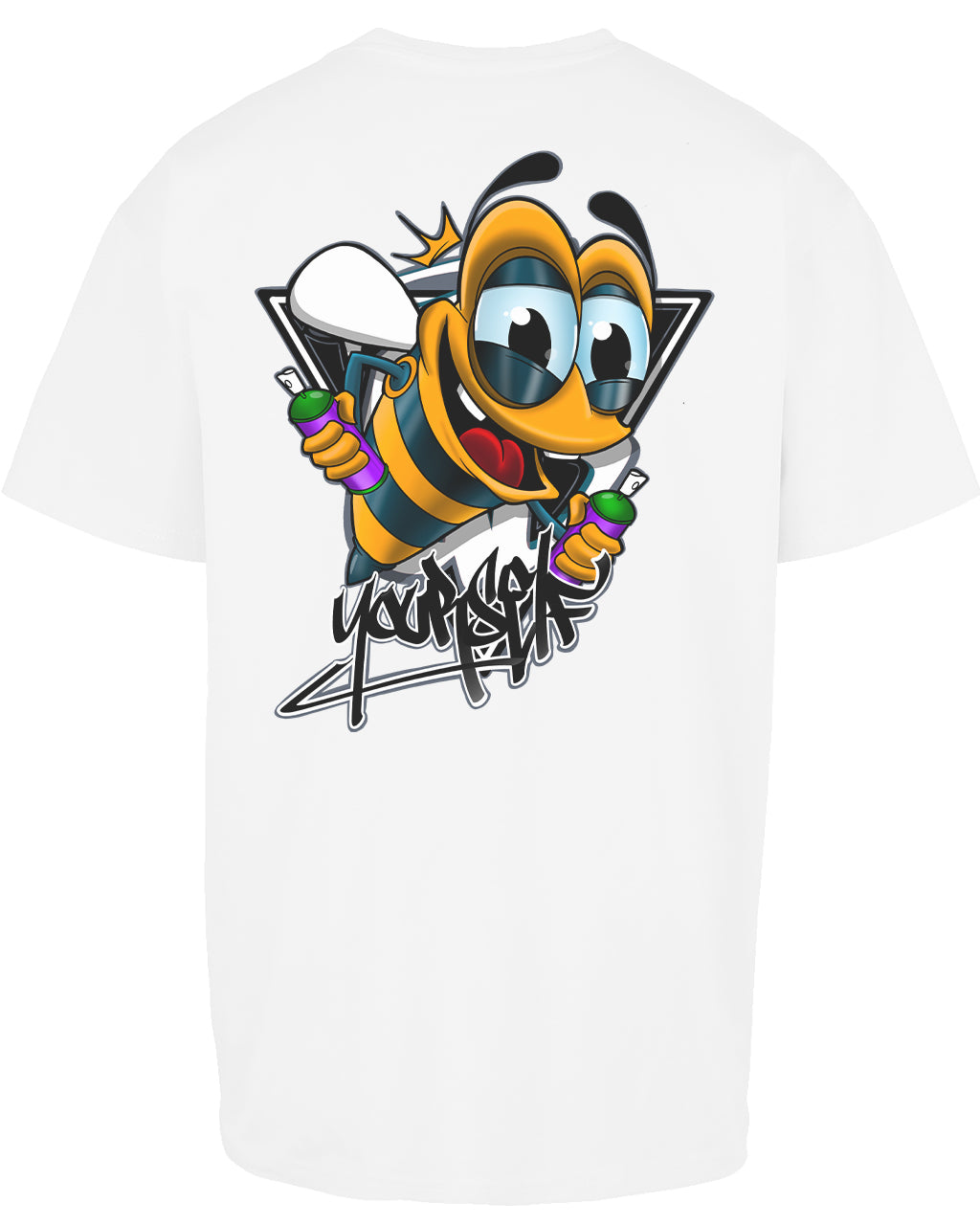 Bee Yourself Back Oversized T-Shirt / Mental Health Awareness