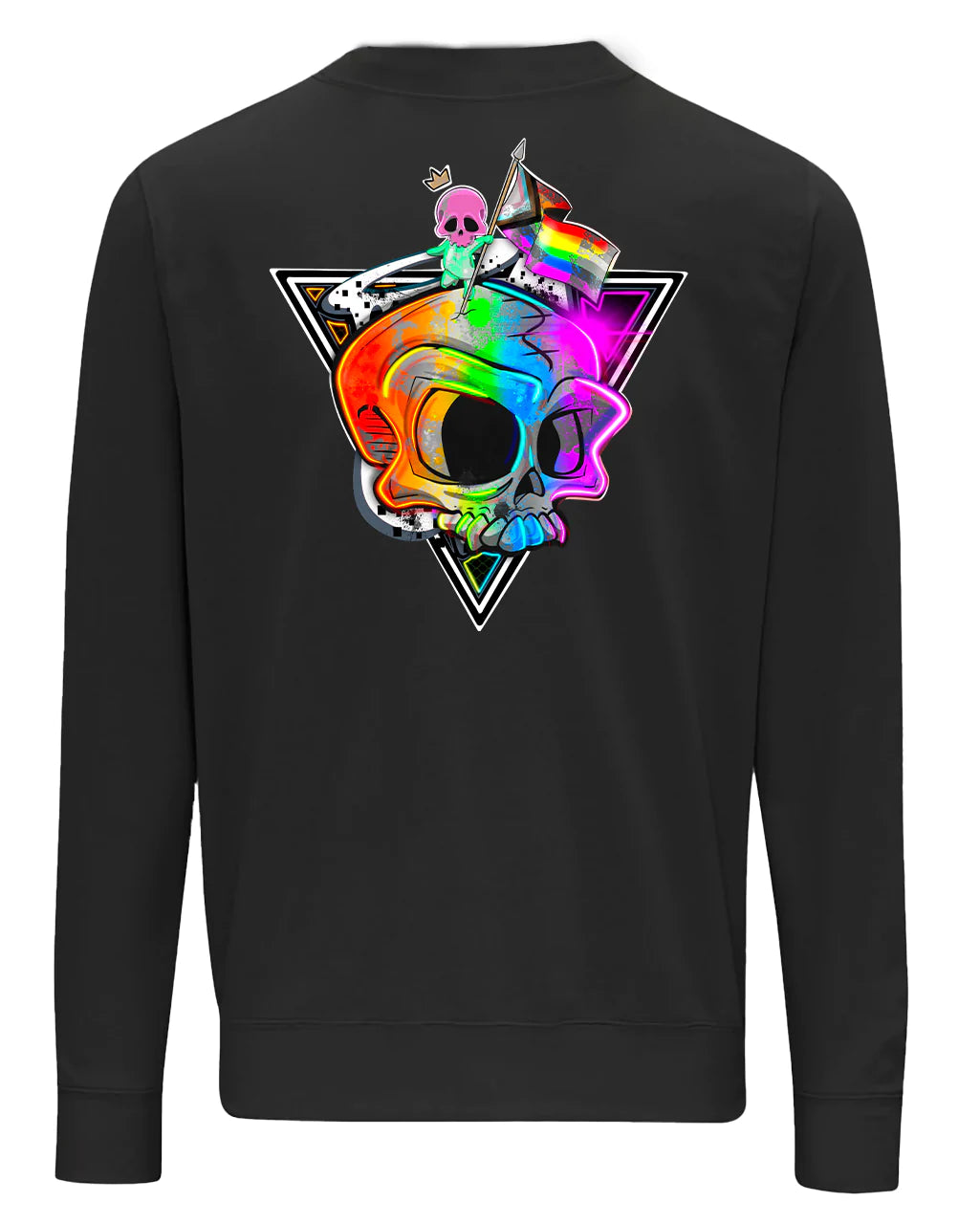 Pride Skull Centre Sweater / Awareness